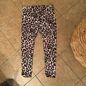 Justice cheetah leggings